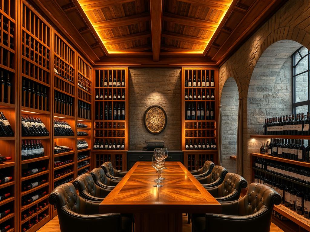 Hầm Rượu Cao Cấp – Không Gian Thưởng Thức Đẳng Cấp Trong Nhà Bạn