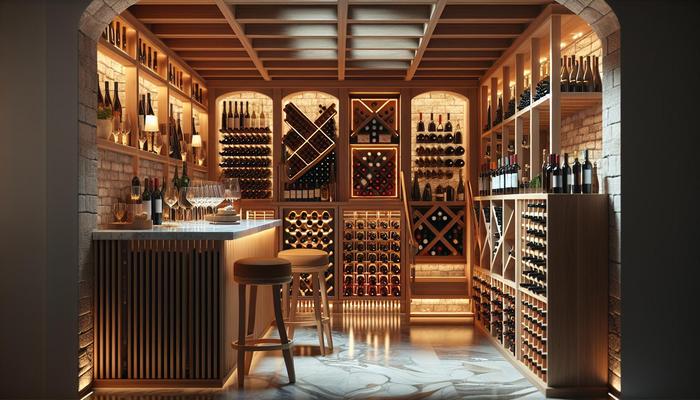 Hầm Rượu Mini Đẹp & Sang Trọng: Giải Pháp Lưu Trữ Đỉnh Cao Cho Gia Chủ Sành Rượu
